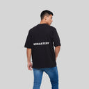 VALENCIA BLACK T-SHIRT OVERSIZE - Monastery