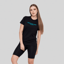 VERNANT T-SHIRT WOMEN BLACK - Monastery